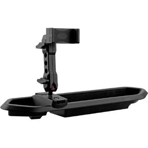 AUTOUTLET Upgraded Phone Mount Compatible with 2018 2019 2020 2021 2022 2023 Jeep Wrangler JL JLU & 2020-2023 Gladiator JT, Dash Tray Phone Holder Kit w/Storage Tray Extension Metal Rod Accessories