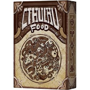 Cthulhu Poker Cards Series Collection Feast of Playing Cards Exquisite Cool Patterned Cardistry Poker Organizer Box Gift Board Game Cards (1 pc Poker Card)