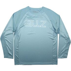 Gillz Men's Tournament UV Protective Lightweight Moisture Wicking Breathable Stain Resistant Long Sleeve Fishing Shirt