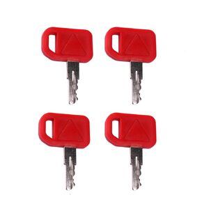 FridayParts 4Pcs Ignition Key AT195302 AT145929 for John Deere 310C 310E 315C 410C 415B 710D