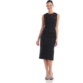 JS Collections Women's Theodora Midi Sheath Dress