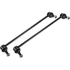 ACROPIX Front Sway Bar Link Stabilizer Bar End Link Fit for BMW X5 - Pack of 2 Black