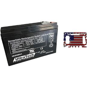 أداة متعددة البطاقات 46 في 1 من Neptune - Plus UltraTech UT1270 12V 7 Ah بطارية إنذار حمض الرصاص المختومة UT-1270 UT-1272 (بطارية واحدة + أداة واحدة) in Kuwait