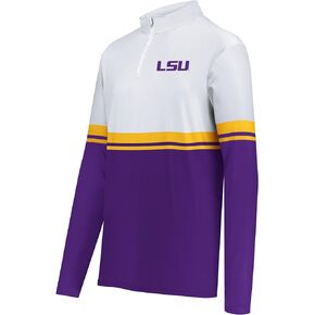 Holloway Men's NCAA Cotton-Touch™ Poly Quarter-Zip Pullover - Comfortable and Stylish Collegiate Apparel for Men