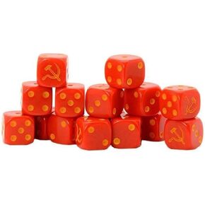 Warlord Games, Soviet Union D6 (16) Dice