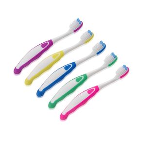 Kid Child Toddler Easy Grip Extra Soft Toothbrush (12 Count) - Gentle Dental Care for Youngest Smiles