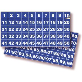 iSYFIX Black Consecutive Number Stickers – 1 to 100, 2-inch, 1 Set – Vinyl Self Adhesive Premium Decal, Ideal for Inventory, Storage, Organizing, Boxes, Bins, Toolbox, Lockers & More, Indoor/Outdoor