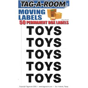 Tag-A-Room Holiday Color Coded Label Multi Pack (Christmas)