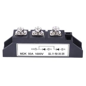 Bridge Rectifier, Photovoltaic Anti Reverse Rectifier, MDK 50A 1600V Bridge Diode Rectifier Module, Diode, schottky diodes