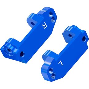 Metal Caster Blocks C-Hubs Steering Blocks Knuckles Upgrade Parts for Tra-xxas 1/10 Slash 2WD RC Car (Caster C-Hubs)