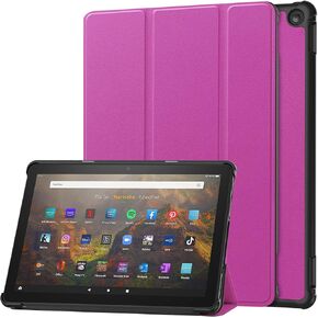 for Amazon All-New Kindle Fire HD 10 2023 Tablet Smart Cover, Ultra Slim Folio Stand Sleep/Wake Up Leather Case for Kindle Fire HD10 13th Generation (2023 Release) 10.1" (KST-Gray) in Kuwait