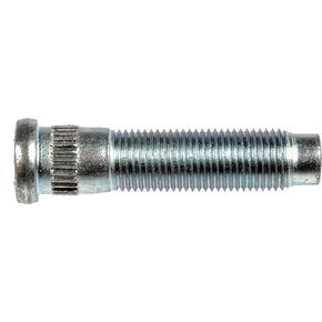 9/16-18 Serrated Wheel Stud - 0.623 In. Knurl, 2-7/16 In. Length
