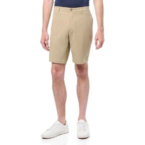 PGA TOUR 9" Men’s Golf Shorts with Active Waistband, Solid Stretch Fabric, Sun Protection, Moisture-Wicking