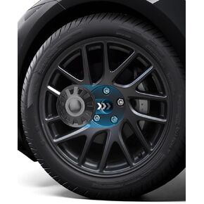 Wheel Hub Caps Center Cover for Tesla 2024 Model 3 Highland Wheel - Set of 4 Center Cover