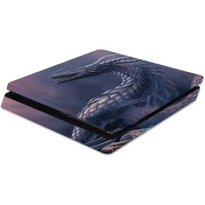 MightySkins Skin Compatible with Sony PS4 Slim Console - Dragon Fantasy | Protective, Durable, and Unique Vinyl Decal wrap Cover | Easy to Apply, Remove, and Change Styles | Made in The USA