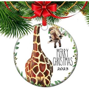 2023 Engaged Christmas Ornament, Engagement Keepsake, Newly Engaged Couple Ceramic Ornaments
