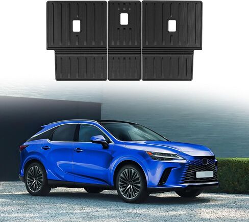 أغطية ظهر مقعد بطانة البضائع لملحقات لكزس RX350 2023 2024، سجاد سيارة TPE مناسب لجميع الأحوال الجوية، سجادة صندوق السيارة تناسب لكزس RX350/RX350h/RX500h (غير مناسبة RX450h) in Kuwait
