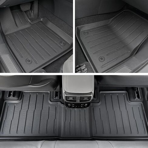 Cargo Liner Seat Back Covers for 2023 2024 Lexus RX350 Accessories, All-Weather TPE Car Carpets Trunk Mat Custom Fit Lexus RX350/RX350h/RX500h(Not Fit RX450h) in Saudi Arabia