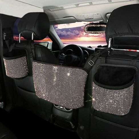 eing Car Organizers and Storage Purse Holder,Car Seat Back Net Handbag Accessories for Women,Gifts for Mom from Daughter, from Son,Mom Gifts,Birthday Gifts Presents for Mom,Black in Kuwait