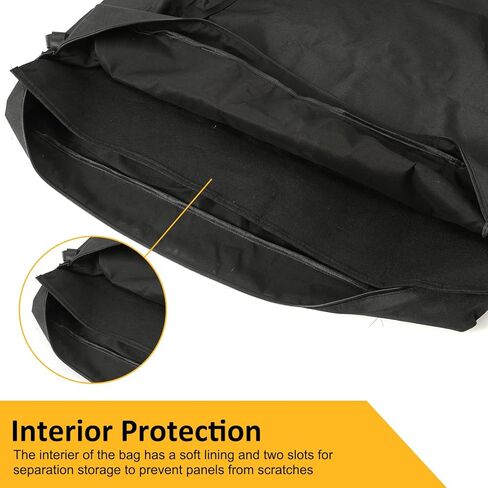 حقيبة تخزين لوحة الحرية الصلبة من Winunite متوافقة مع Ford Bronco 2023 2022 2021 2 باب و4 أبواب أمامية حقيبة تنظيم صلبة in Kuwait