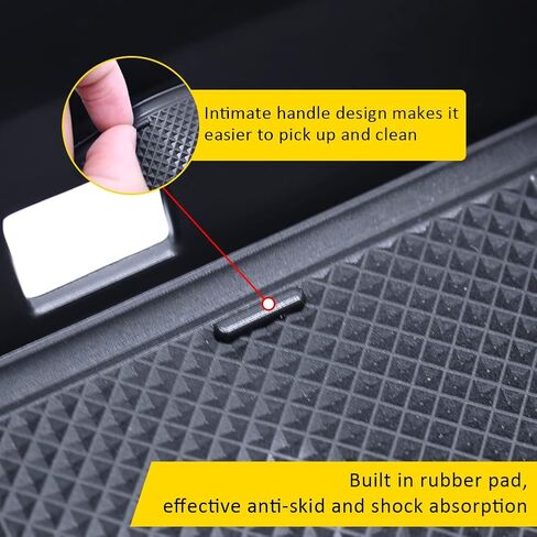 Car Central Armrest Storage Box Container Tray Organizer Compatible with Mercedes Benz GLE Class GLE 350 400 W167 2020-2024 in Kuwait