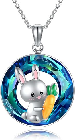 MONGAS Fox/Turtle/Stingray Necklace Sterling Silver Necklaces Jewelry Gifts for Animal Lover Women Girls in Saudi Arabia
