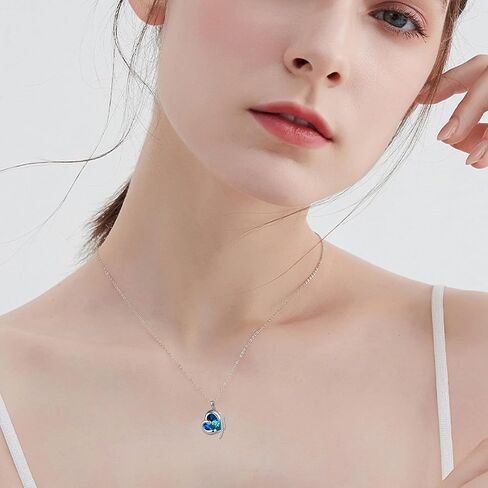 MONGAS Fox/Turtle/Stingray Necklace Sterling Silver Necklaces Jewelry Gifts for Animal Lover Women Girls in Saudi Arabia