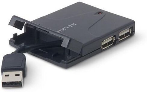 بلكين USB 2.0 عالي السرعة 4 منافذ Mini-Hub F5U215vMOB in Saudi Arabia