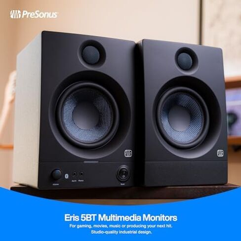 شاشات استوديو PreSonus Eris 3.5، زوج — سماعات مراقبة نشطة تعمل بالطاقة لإنتاج الموسيقى في المجال القريب، كمبيوتر مكتبي، صوت Hi-Fi in Kuwait
