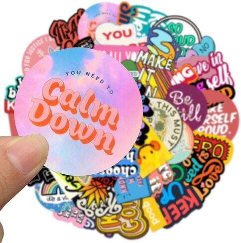 Florida Cool Stickers of 50 Vinyl Decal Merchandise Laptop Stickers for Laptops, Computers, Hydro Flasks, Skateboard and Travel Case in Kuwait