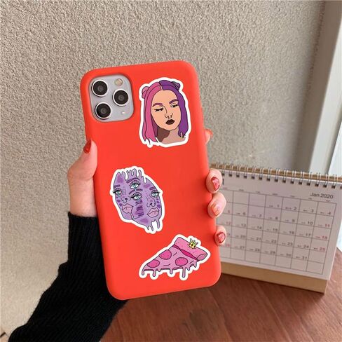 64 قطعة من ملصقات الكتابة على الجدران المقاومة للماء من الفينيل الوردي من Baddie للبالغين والمراهقين لمستلزمات حفلات أعياد الميلاد والهالوين لتزيين خوذة زجاجات المياه للكمبيوتر المحمول in Kuwait