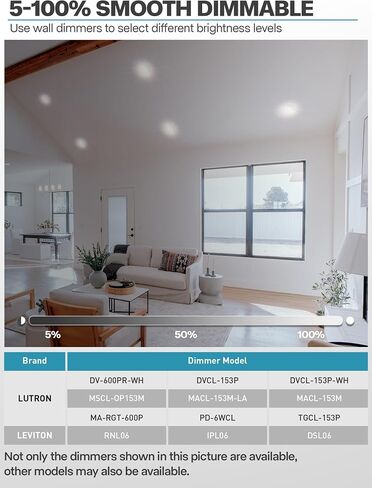 12 Pack 4 Inch LED Retrofit Recessed Lighting, 5CCT 4 Inch Can Lights Selectable 2700K-6000K Dimmable, 9W 630LM Recessed DownLights with Metal Smooth Trim- ETL and Energy Star Certified in Saudi Arabia
