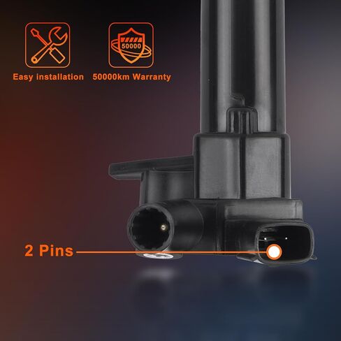 مجموعة من 8 حزم ملف إشعال UF631 UF639 متوافقة مع Ford E350 F150 F250 F350 Super Duty Lobo V8 6.2L in Saudi Arabia