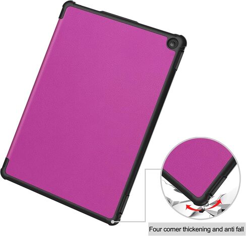 for Amazon All-New Kindle Fire HD 10 2023 Tablet Smart Cover, Ultra Slim Folio Stand Sleep/Wake Up Leather Case for Kindle Fire HD10 13th Generation (2023 Release) 10.1" (KST-Gray) in Kuwait