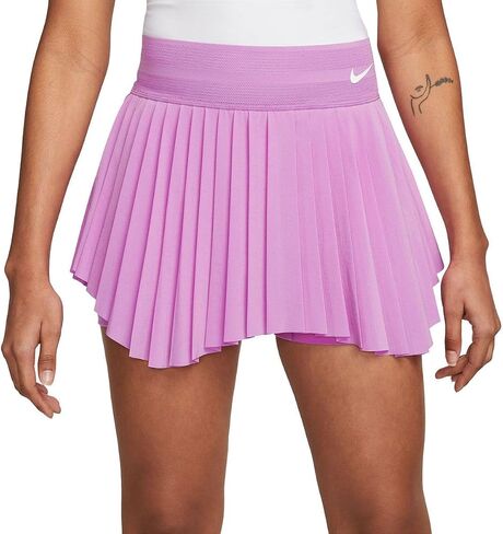 Nike Court Dri-FIT Slam Women's Tennis Skirt, Rush Fuchsia/White, Medium in Saudi Arabia