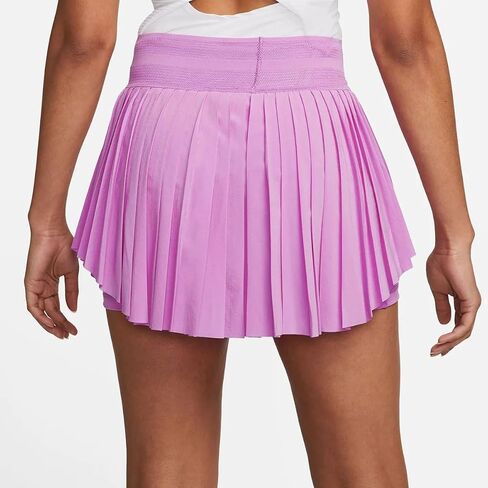 Nike Court Dri-FIT Slam Women's Tennis Skirt, Rush Fuchsia/White, Medium in Saudi Arabia