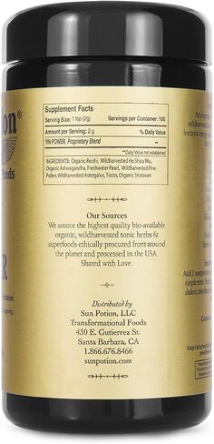 Sun Potion - Yin Power - Tonic Herbal Formula for The Feminine - 200g in Saudi Arabia