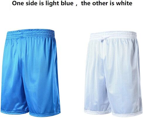 Men's-Basketball Running-Training Workout-Athletic Lightweight-Shorts Sports-Big & Tall Double-Side Wear 1 Pieces in Saudi Arabia