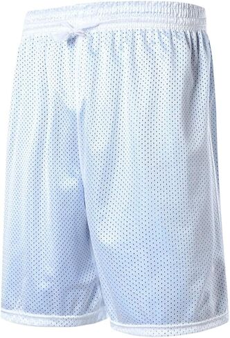 Men's-Basketball Running-Training Workout-Athletic Lightweight-Shorts Sports-Big & Tall Double-Side Wear 1 Pieces in Saudi Arabia