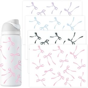 4 PCS أقواس أقواس لزجاجة Owala ، أقواس كوب زجاجية نقل ملصقات للأكواب الزجاجية لأوالا كوب كوب شارات in Kuwait