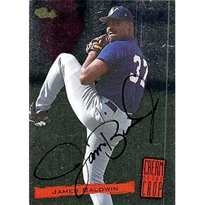 James Baldwin autographed Baseball Card (Chicago Sox) 1994 Classic Cream of the Crop #C14 Rookie - Baseball Slabbed Autographed Cards in Saudi Arabia