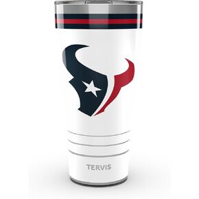 Tervis Traveler NFL Houston Texans - Arctic Triple Walled Tumbler Cup Cup يحافظ على المشروبات الباردة والساخنة ، 30 أوقية ، الفولاذ المقاوم للصدأ in Saudi Arabia