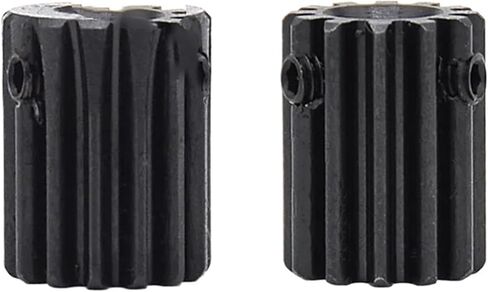 Steel Motor Drive Gear 1 Pcs 1 Mod Pinion Gears 10T 12T 14T Bore 4 5 6 6.35 7mm 45# Steel Spur Gear Transmission Accessories Motor Parts(1M-14T Bore 6.35mm) in Saudi Arabia