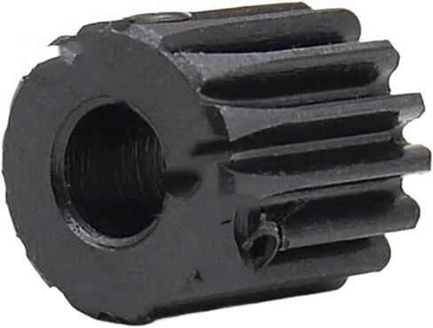 Steel Motor Drive Gear 1 Pcs 1 Mod Pinion Gears 10T 12T 14T Bore 4 5 6 6.35 7mm 45# Steel Spur Gear Transmission Accessories Motor Parts(1M-14T Bore 6.35mm) in Saudi Arabia