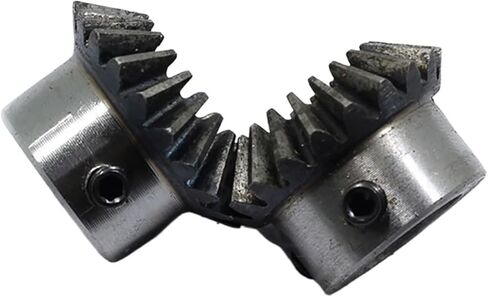 Steel Motor Drive Gear 2 Module 18 Tooth Bevel Gear with Keyway 1:1 45# Steel 90 Degrees Mechanical Power Transmission Gear(14mm Keyway 5mm) in Saudi Arabia