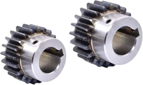Motor Motor Deve Gear 1.5m 40t Spur Gear Model 1.5 مع ترس المحرك مع Step Keyway OD 33-93mm Carbon Steel Bore 12/14/15/16/18/20mm (16mm (Keyway 5)) in Kuwait