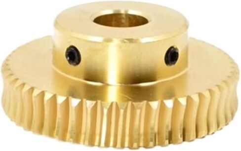 Steel Motor Drive Gear 1pcs 1M Brass Worm Gear 15 20 25 30 35 40 50 60Teeth 1 Module Copper Speed Ratio 1:15/20/25/30/35/40/50/60 Bore 12mm(20 Teeth) in Saudi Arabia