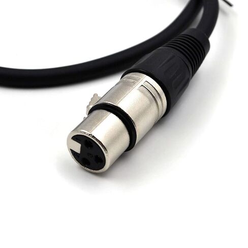 (2 عبوة) 3 دبوس لوحة الحائط الإناث إلى موصل الذكور XLR ، مربع مرحلة متميزة ، لوحة تصحيح XLR ، لوحة لوحة ، صندوق أرضية ، تمر عبر الموصل in Kuwait