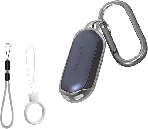 for PLAUD NotePin AI Voice Recorder Case Cover,Clear Soft TPU Protective Case Cover with Keychain & Lanyard,Full Protective Case -Transparent in Saudi Arabia