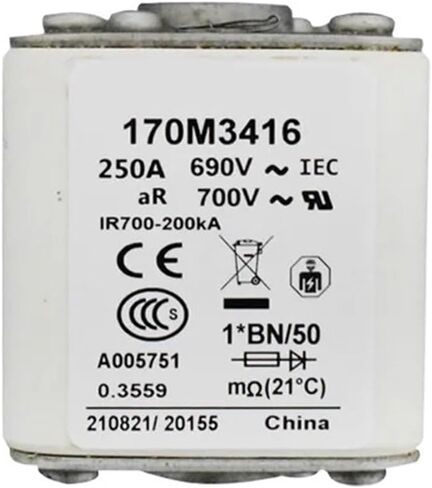 170M3416 High-Voltage Fuse/Low-Voltage Fast Fuse Electronic Components in Saudi Arabia